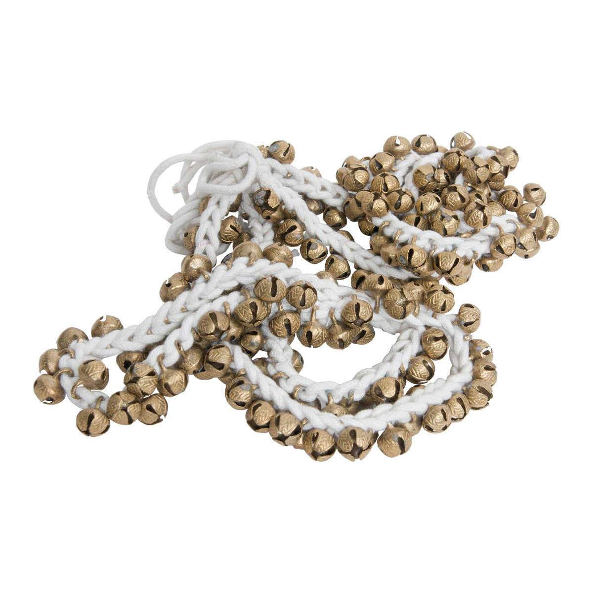 MID-EAST STRING OF 100 ROUND ANKLE BELLS - PAIR